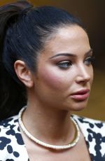 TULISA CONTOSTAVLOS Arrives at Southwark Crown Court