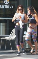 VANESSA HUDGENS at a Gym in Los Angeles