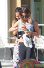 VANESSA HUDGENS at a Gym in Los Angeles