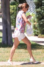 VANESSA HUDGENS Heading to a Friend in West Hollywood