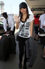 VICTORIA JUSTICE at LAX Airport inLs Angeles