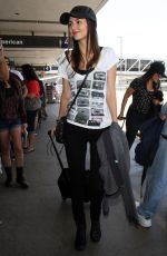 VICTORIA JUSTICE at LAX Airport inLs Angeles