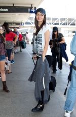 VICTORIA JUSTICE at LAX Airport inLs Angeles