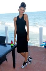 ZENDAYA COLEMAN at a Party in Malibu