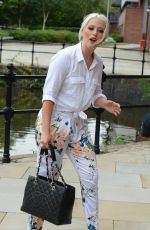 A<EIA LILY Leaves Key 103 Radio Station in Manchester