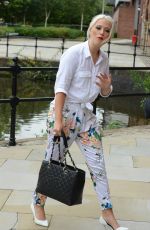 A<EIA LILY Leaves Key 103 Radio Station in Manchester
