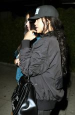 ADRIANA LIMA and RIHANNA Leaves Koi Restaurant in Los Angeles