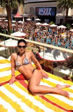 ADRIANNE CURRY in Bikini at Encore Beach Club in Las Vegas