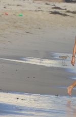 ALESSANDRA AMBROSIO in Bikini at a Beach in Los Angeles