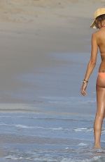 ALESSANDRA AMBROSIO in Bikini at a Beach in Los Angeles