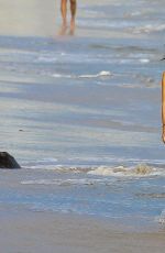 ALESSANDRA AMBROSIO in Bikini at a Beach in Los Angeles