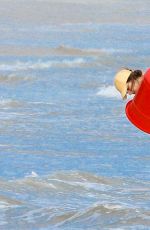 ALESSANDRA AMBROSIO in Bikini at a Beach in Los Angeles