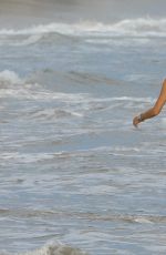 ALESSANDRA AMBROSIO in Bikini at a Beach in Los Angeles