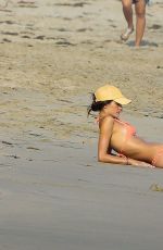 ALESSANDRA AMBROSIO in Bikini at a Beach in Los Angeles