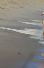 ALESSANDRA AMBROSIO in Bikini at a Beach in Los Angeles