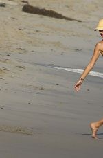 ALESSANDRA AMBROSIO in Bikini at a Beach in Los Angeles