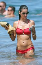 ALESSANDRA AMBROSIO in Bikini on the Beach in Hawaii 1308