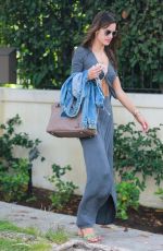 ALESSANDRA AMBROSIO Leaves Her Home in Los Angeles
