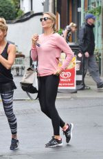 ALEX GERRARD Leaves a Gym in London