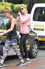ALEX GERRARD Leaves a Gym in London