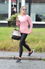 ALEX GERRARD Leaves a Gym in London
