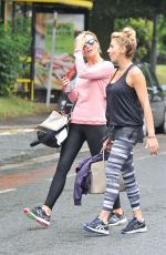 ALEX GERRARD Leaves a Gym in London