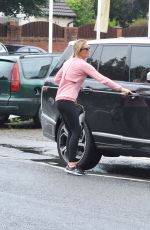 ALEX GERRARD Leaves a Gym in London