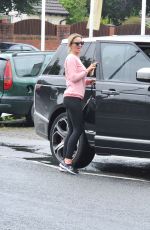 ALEX GERRARD Leaves a Gym in London