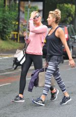 ALEX GERRARD Leaves a Gym in London