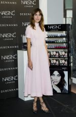 ALEXA CHUNG at Alexa Manicure Launch at Debenhams
