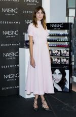 ALEXA CHUNG at Alexa Manicure Launch at Debenhams