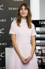 ALEXA CHUNG at Alexa Manicure Launch at Debenhams