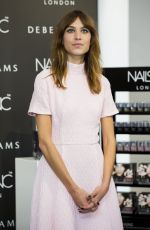 ALEXA CHUNG at Alexa Manicure Launch at Debenhams