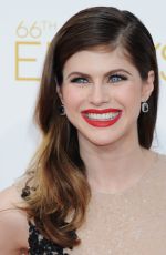 ALEXANDRA DADDARIO at 2014 Emmy Awards