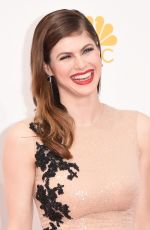 ALEXANDRA DADDARIO at 2014 Emmy Awards