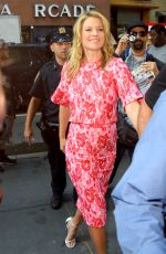 ALI LARTER Arrives at The Today Show in New York
