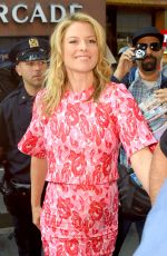 ALI LARTER Arrives at The Today Show in New York