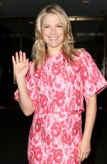 ALI LARTER Arrives at The Today Show in New York