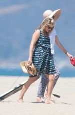 ALI LARTER at a Beach in Los Angeles