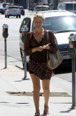 ALI LARTER Heading to a Nail Salon in Los Angeles