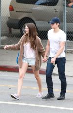 ALISON BRIE Out and About in Los Angeles