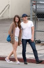 ALISON BRIE Out and About in Los Angeles