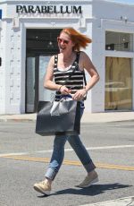 ALYSON HANNIGAN Out and About in West Hollywood