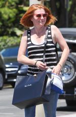 ALYSON HANNIGAN Out and About in West Hollywood