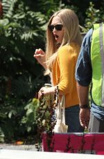 AMANDA SEYFRIED Arrives at Set of Ted 2 in Boston