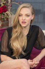 AMANDA SEYFRIED at This Morning Show in London