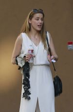AMBER HEARD Out and About in Los aNGELES