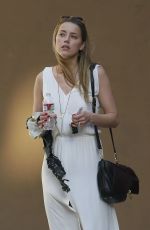 AMBER HEARD Out and About in Los aNGELES