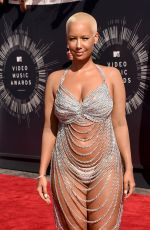AMBER ROSE at 2014 MTV Video Music Awards