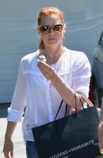 AMY ADAMS Arrives at a Party in Brentwood